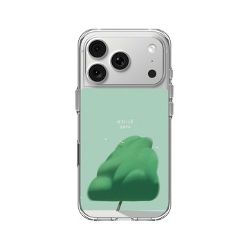 iPhone 18 Pro Clear Case（相機按鈕） 透明 - ENHO - 鳥與樹・靜