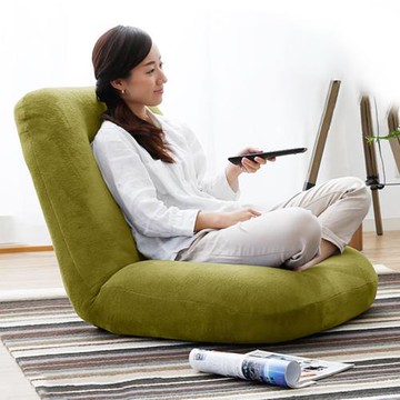 坐墊靠墊加厚一體久坐不累護腰折疊飄窗墊地上游戲座墊閱讀角椅子