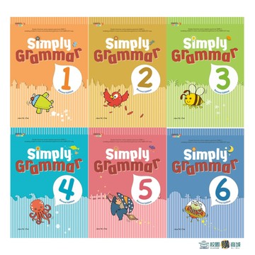 <麗文校園購> Simply Grammar 二版 1~6 (with Caves WebSource)