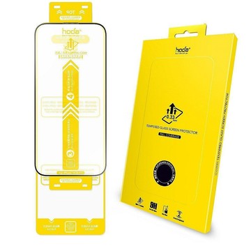 hoda Apple iPhone 16系列 高透光 亮面 玻璃保護貼 2.5D 螢幕保護貼