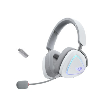 ASUS ROG Delta II 三模 RGB 無線電競耳機 白色