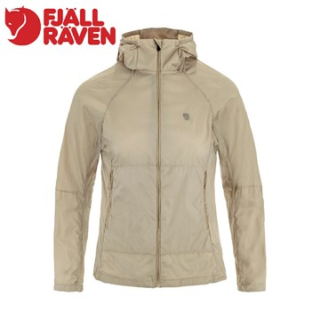 【Fjallraven 小狐狸 女 Keb Latt Wind 夾克《化石》】F14500184/機能外套/薄外套/休閒外套