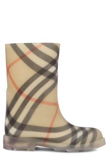 Burberry Marsh Checked Slip-on Ankle Boots