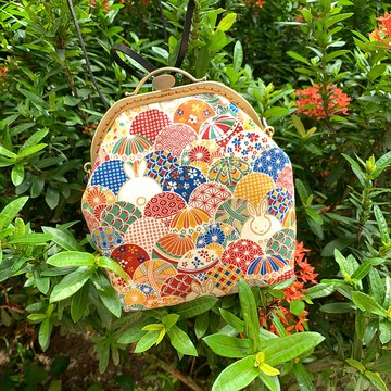 免鞠 小口金斜背包 Girlskioku~*