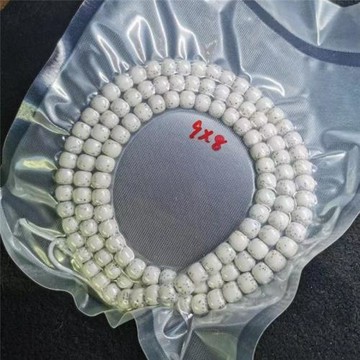 星月菩提手串108顆直切老型桶大留白畢業級海南料原生態 佛珠手鏈