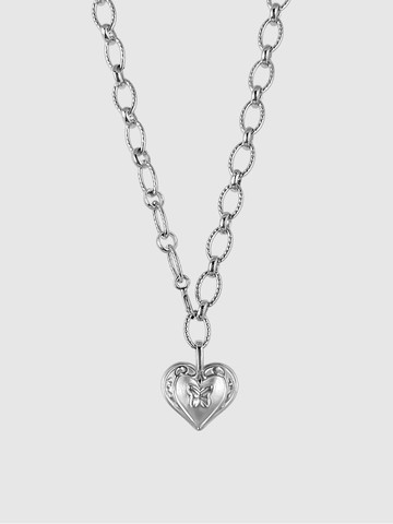 Heart Butterfly Necklace