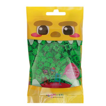 韓國 Color Story - 免燙拼豆-補充包165顆(綠色/10mm)