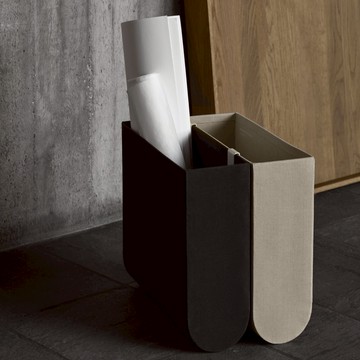 Kristina Dam Studio Curved 收納盒 黑色