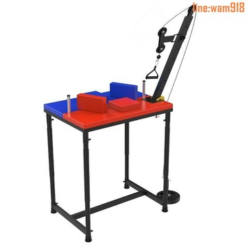 【店長推薦】掰手腕桌子扳掰腕力桌滑輪腕力臺低位斗腕比賽專業訓練器械拉筋器