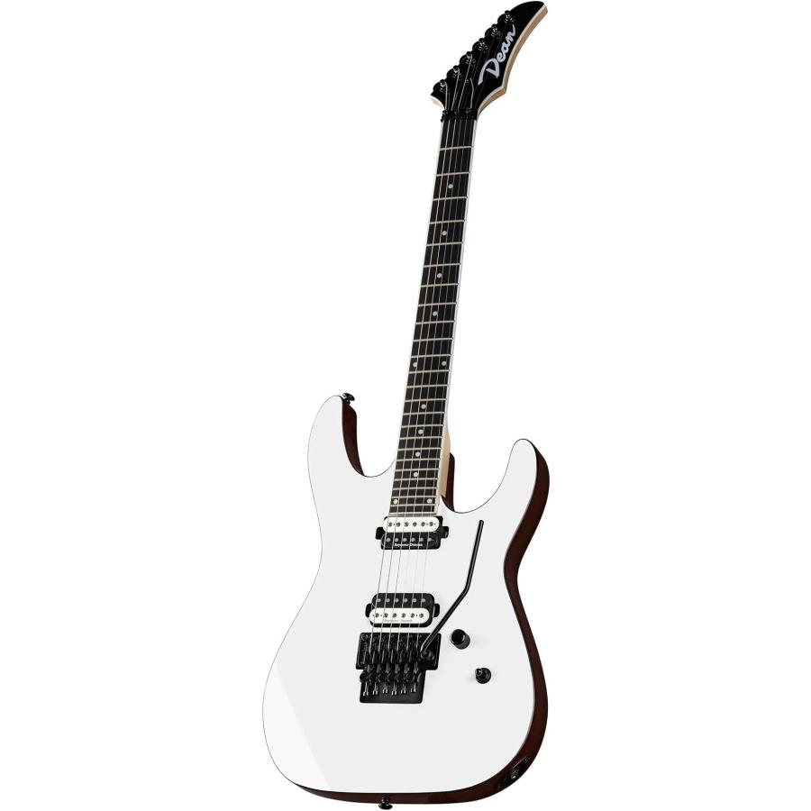 Dean Modern 24 Floyd Select Classic White Electric Guitar, Bundle