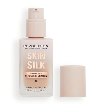 Makeup Revolution Silk Serum Foundation 23ml (Various Shades) - F8
