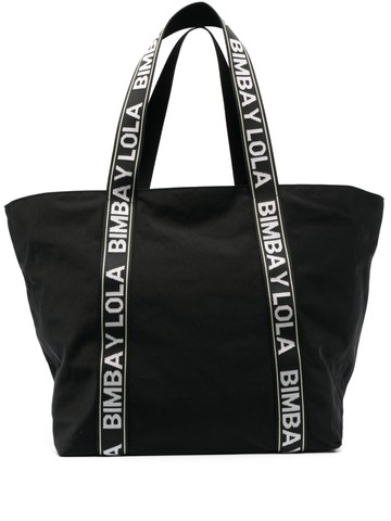Bimba y Lola - extra large shopper tote bag - women - Polyamide/Polyester - One Size - Black