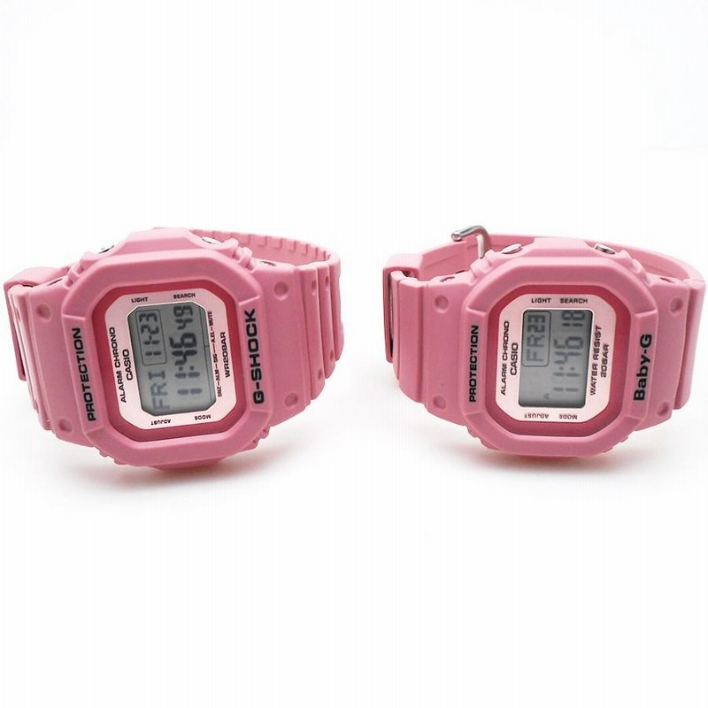 【美品】G-SHOCK DW-D5600LF-4W ピンク カシオ G-SHOCK DW-D5600LF-4W BABY-G BGD-560LF-4W | LINE
