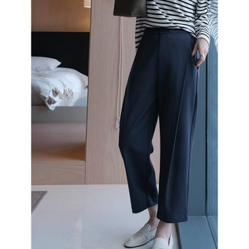 輕城蘇小糖|-10KG抗皺天絲羊毛褲 通勤休閑西裝褲女2025新款