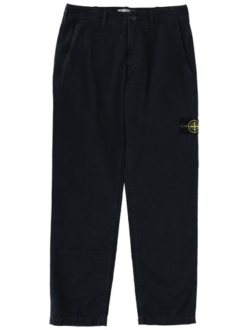 stone island pants with logo patch