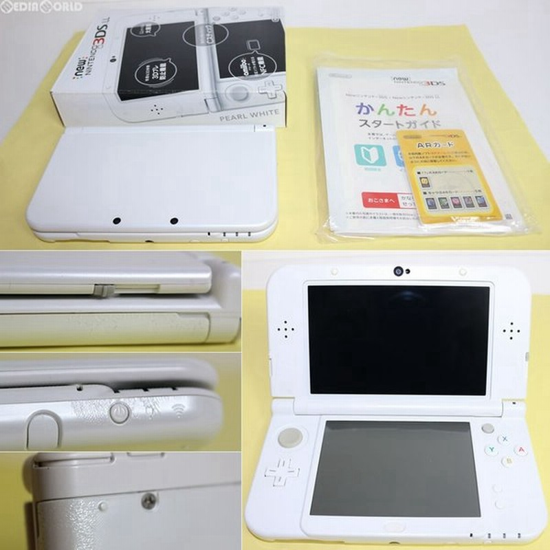 中古即納 訳あり 本体 3ds Newニンテンドー3ds Ll パールホワイト Red S Waaa 通販 Lineポイント最大0 5 Get Lineショッピング