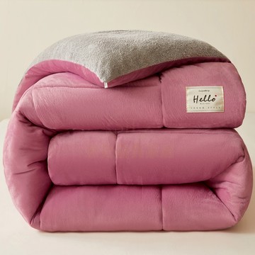 🔥免運 台灣出貨🔥牛奶絨棉被 雙人棉被 加大加厚棉被 冬被 超暖加絨被 冬天被子 暖和被子 雙面雙絨被 加絨被芯