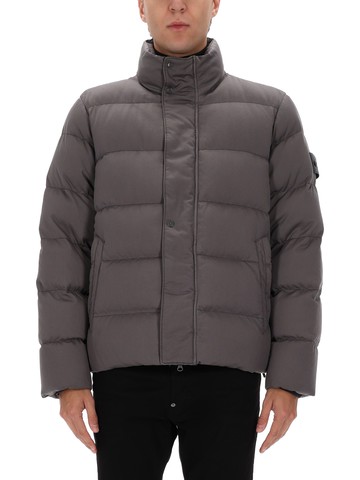 stone island wool down jacket