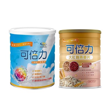 【優惠組合】可倍力 均衡配方營養素900g + 可倍力 大紅麴燕麥片525g 【杏一】