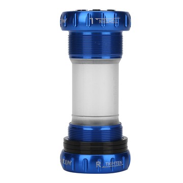 【Lixada】山地車鏈輪中軸螺紋一體式曲柄軸承(藍色)