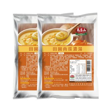 馬玉山 田園南瓜濃湯1kgx4包