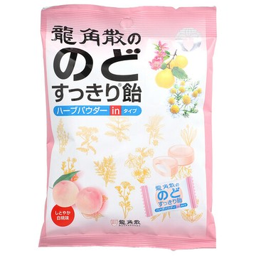 Ryukakusan, 潤喉草本滴劑，白桃味，22 滴，2.8 盎司（80 克）
