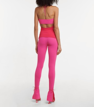 Nensi Dojaka Cutout halterneck top