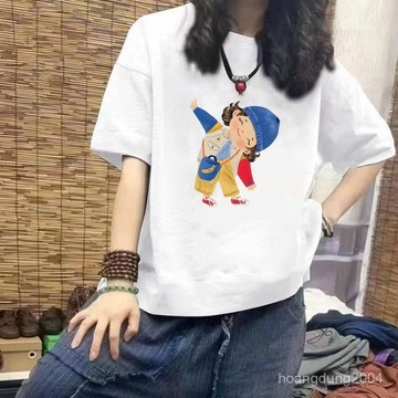 台灣现貨【甜心T恤】100%純棉 T恤女 短袖上衣 韓版上衣 日係短袖 短袖T恤 女生上衣 寬鬆上衣 正韓上衣 女上衣