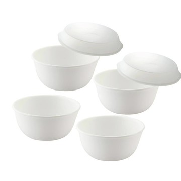 【美國康寧 CORELLE】純白系列系列900ML拉麵碗6件組