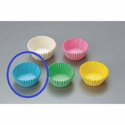 セパレート カラーグラシンシ 紙カップ ブルー 7浅(1000枚入) ※こちらの商品の色はブルーです※