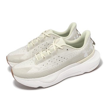 Under Armour 安德瑪 慢跑鞋 Infinite Pro 男鞋 棕 白 厚底 透氣 緩衝 運動鞋 UA 3027190200
