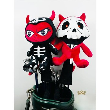 2023新款惡魔和死神高爾夫一號木桿套桿頭套帽套
