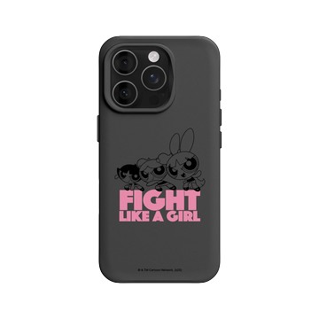 iPhone 16 Pro SolidX 黑 - The Powerpuff Girls 飛天小女警 - 像女孩一樣