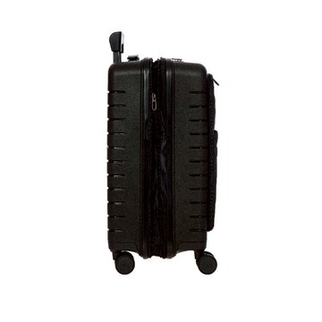 Ulisse 19.5吋 PP前開拉鍊擴充登機箱 三色 芒果黃色