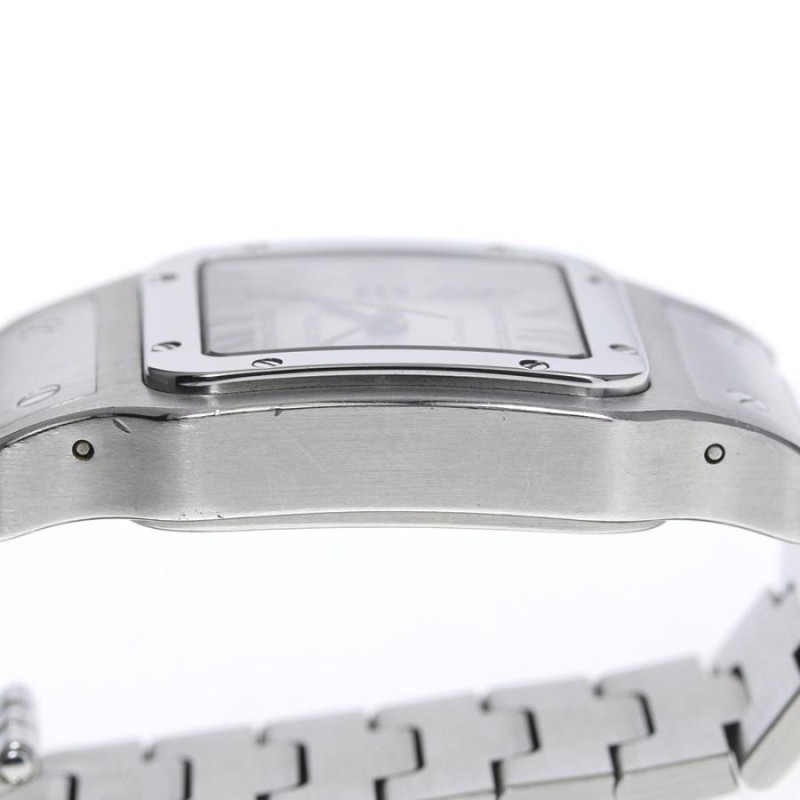 ☆良品【CARTIER】カルティエ サントスガルベXL デイト W20098D6 自動 ...