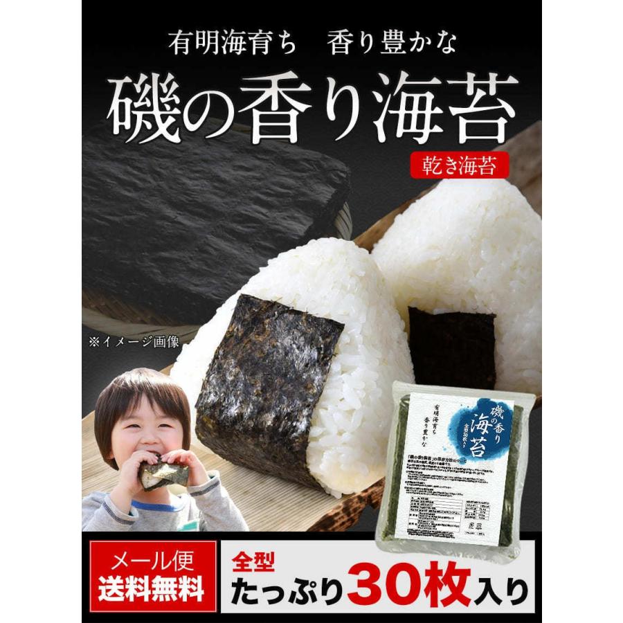 磯の香り海苔 のり 有明海 国産 送料無料 全型 30枚 乾物 乾燥海苔 3-7業日以内に出荷予定(土日祝日除く)