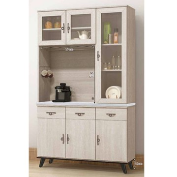 AS DESIGN雅司家具-傑荷4尺岩板碗盤櫃組-121*41*203cm