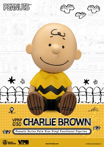 【預購】VPBP-030 花生漫畫系列 掌心存錢筒 查理布朗