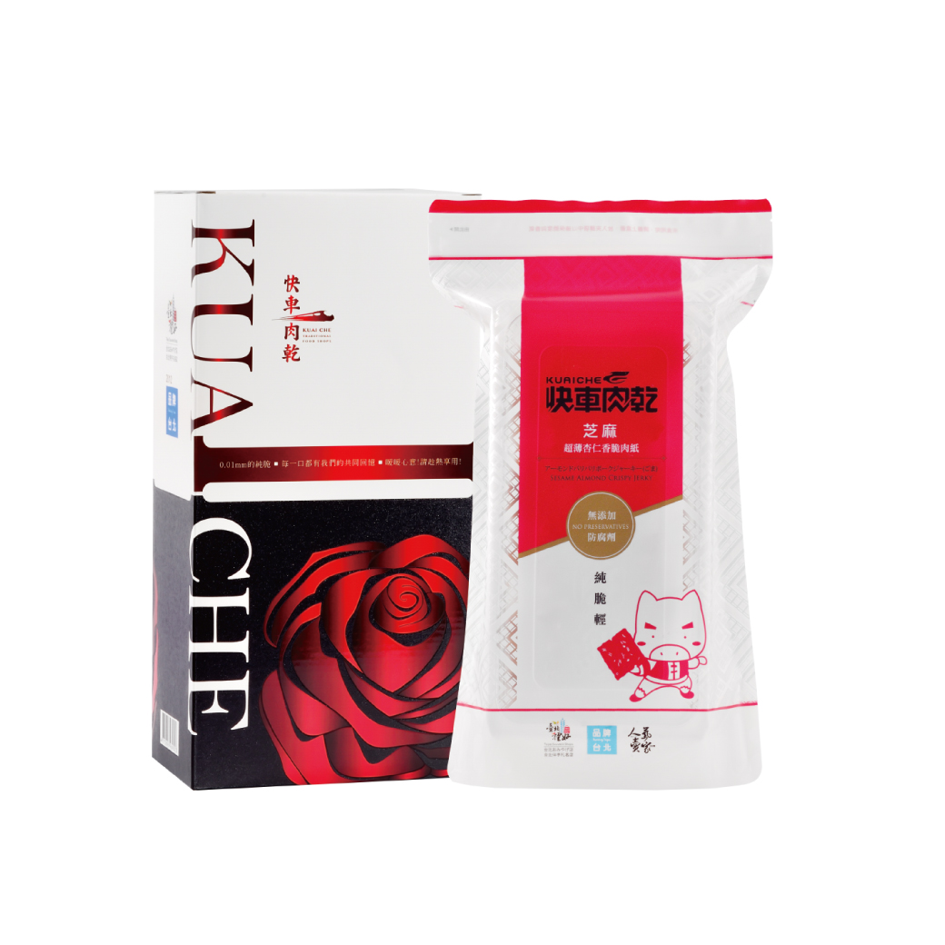 【快車肉乾】杏仁香脆肉紙 x 禮盒