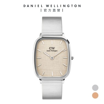 Daniel Wellington DW Marlon 32x36 30mm 復古織紋細金屬方錶