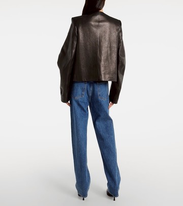 Khaite Darlman leather jacket
