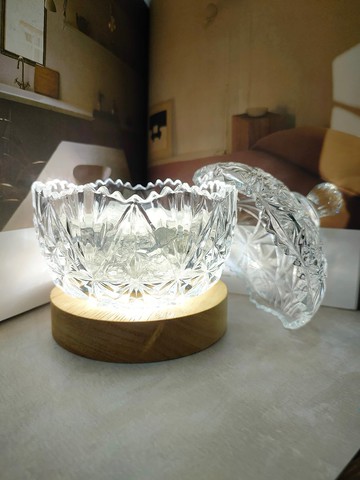 法式雕花消磁盒 水晶淨化