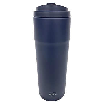 WOKY 沃廚 台灣公司貨 手提輕芯鈦瓷易潔層保溫杯  湛海藍  1L  1個