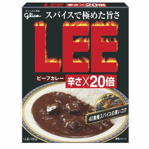 江崎グリコ ＬＥＥ辛さ×２０倍 １８０ｇ×20個