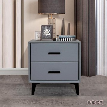 北歐床頭櫃輕奢 現代簡約小型ins風皮質免安裝定制實木床邊小櫃子