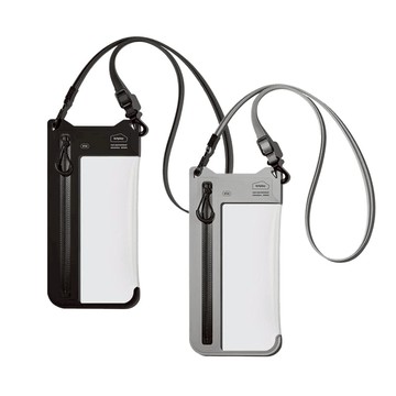 AquaSeal Lite Sleek 全防水輕巧直式手機袋 暗夜黑