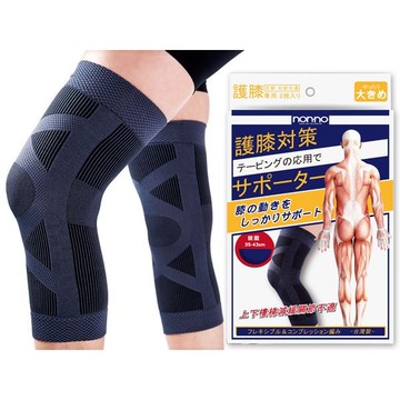 儂儂 non-no (51300)360°圓筒彈力護膝(1雙入) 款式可選【小三美日】DS011013