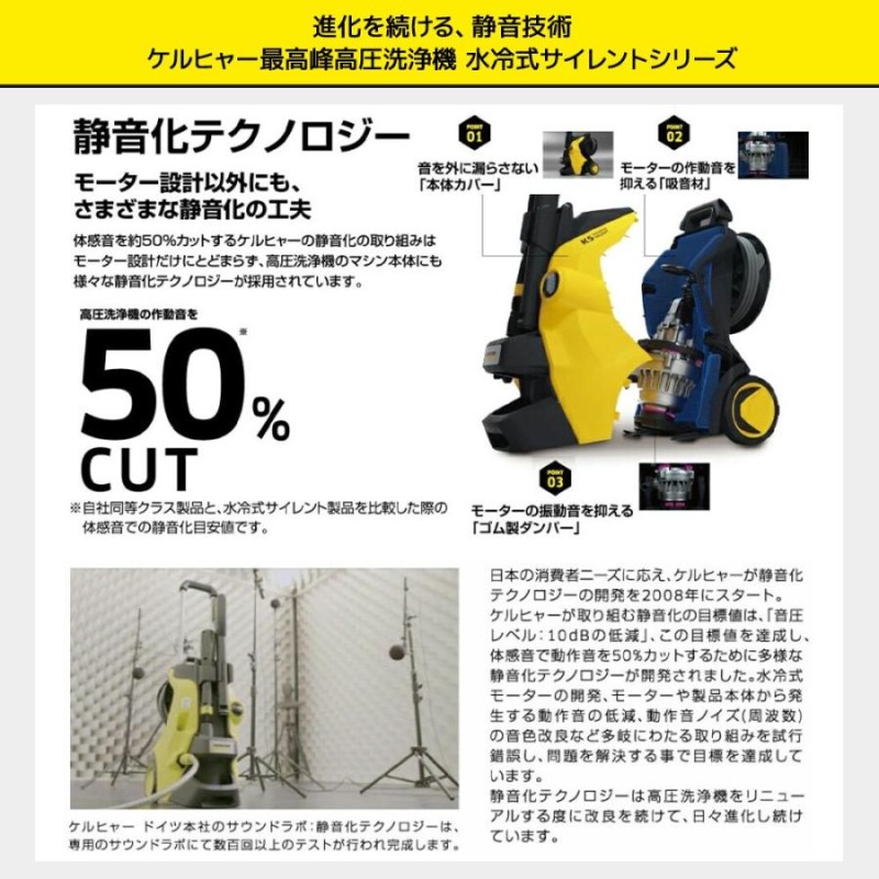 ケルヒャー K3 サイレント プラス ベランダ (東日本/50HZ地域用