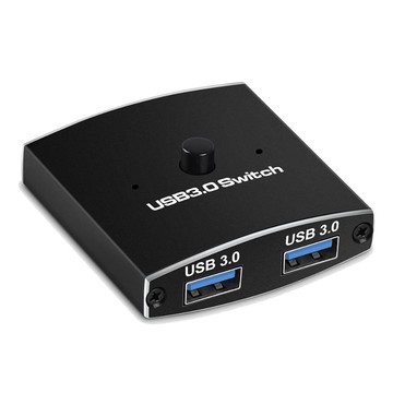 雙向切換器 USB3.0 1進2出 2進1出 2分1 USB 切換器 印表機切換 鍵盤滑鼠切換【DK330】123便利屋