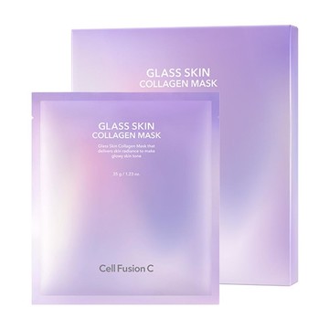 Cell Fusion C Glass Skin Collagen Mask Sheet 5ea